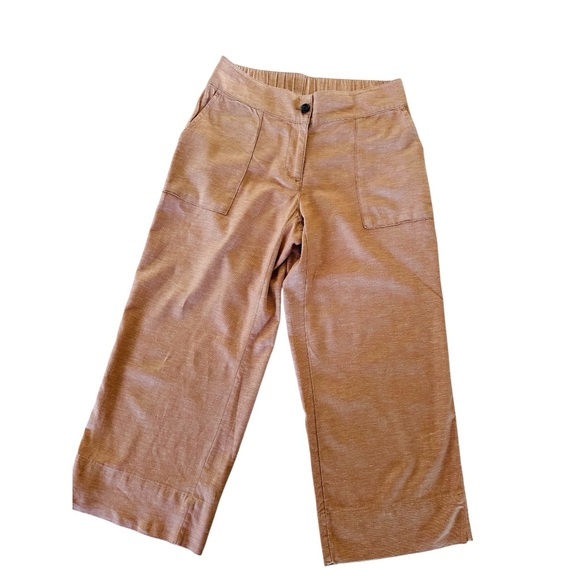 Pure Jill Pants - J Jill Pure Elements Hemp Blend Capri Pants Women Size xs Petite Natural Vibe